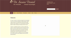 Desktop Screenshot of drsusandanielonline.com